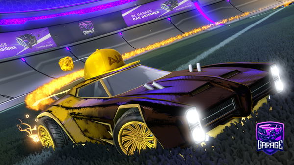 A Rocket League car design from freddospegetto