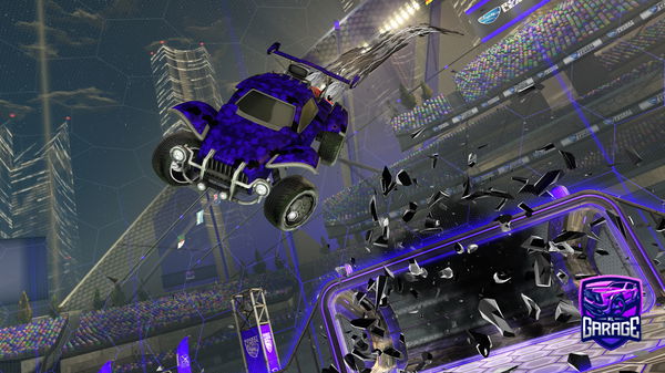 A Rocket League car design from Mdoggerrrrr