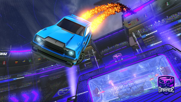 A Rocket League car design from XempanaditasX-76