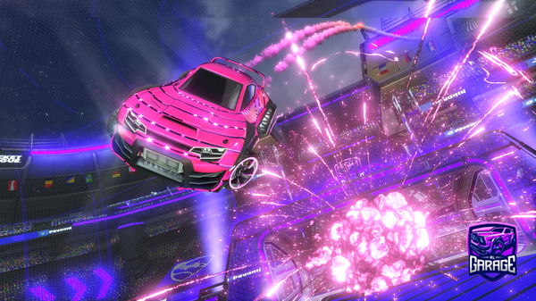 A Rocket League car design from Rbeas09