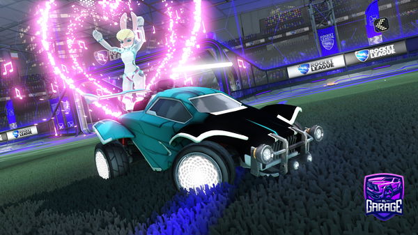 A Rocket League car design from basho