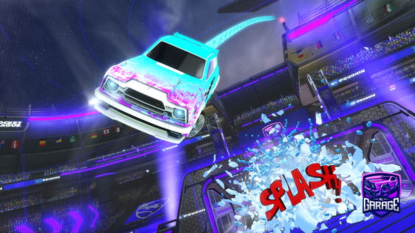 A Rocket League car design from Kaithepie