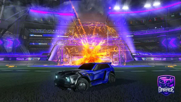 A Rocket League car design from Splashbarnes