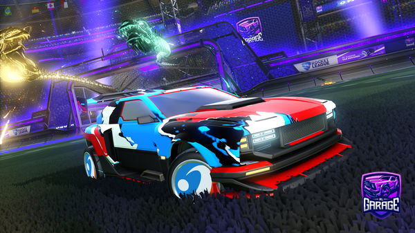 A Rocket League car design from SmartCatOffical