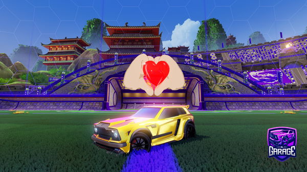 A Rocket League car design from Ken2526