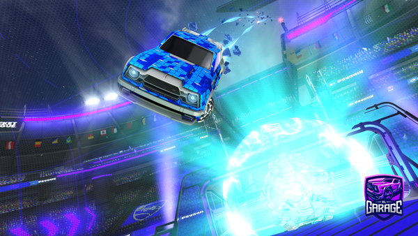 A Rocket League car design from md14