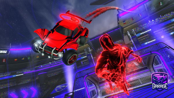 A Rocket League car design from AE_Laser