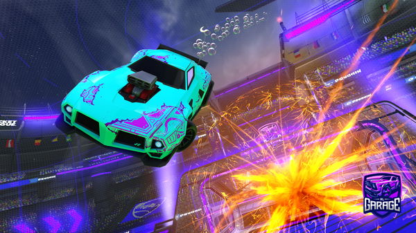 A Rocket League car design from Dragonpanzer0402