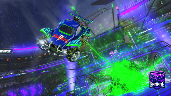 A Rocket League car design from tasyuo