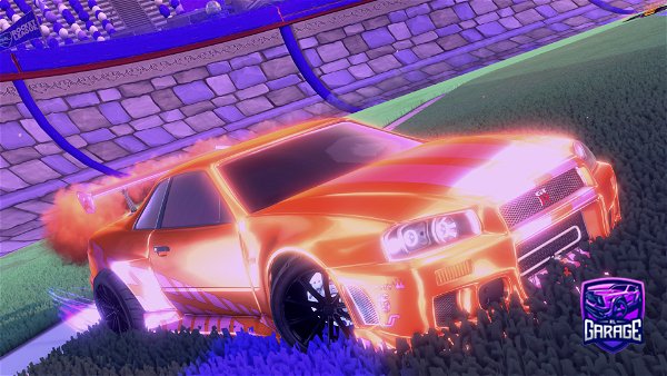 A Rocket League car design from babage21