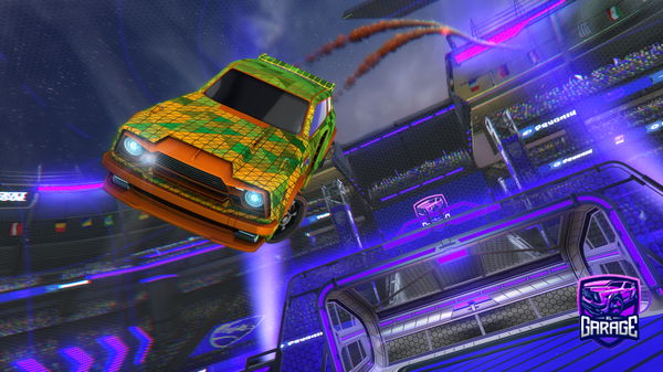 A Rocket League car design from Mat_Sonfly