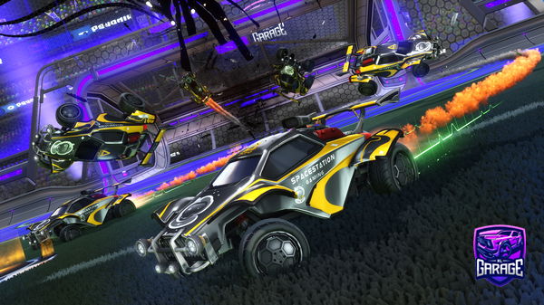 A Rocket League car design from __Juice__