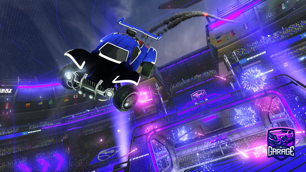 A Rocket League car design from Grag0