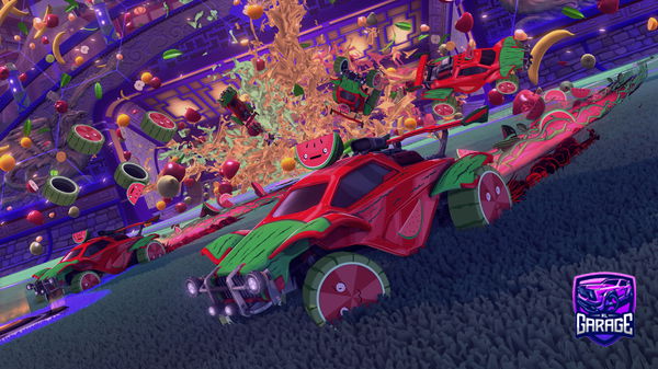 A Rocket League car design from WaterM3lon