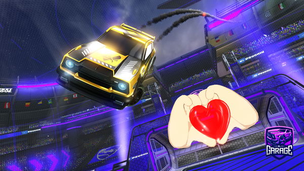 A Rocket League car design from Astra__yt