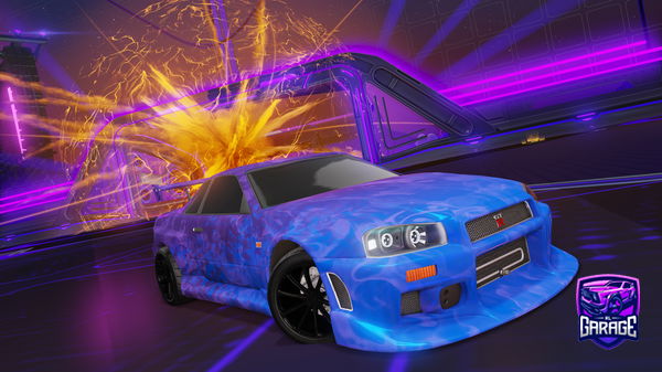 A Rocket League car design from ubbtorres