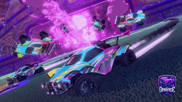 A Rocket League car design from a_boy