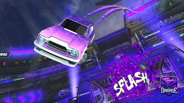 A Rocket League car design from Mcsani