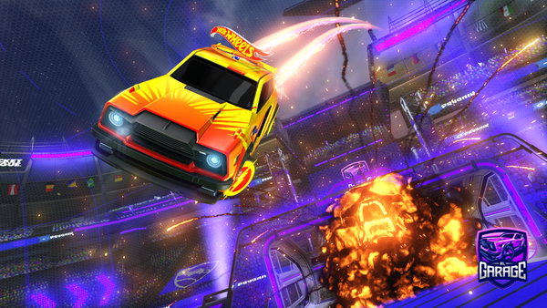 A Rocket League car design from Tostuch