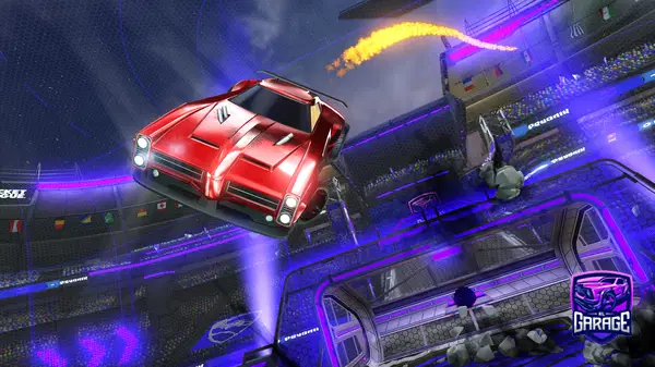 A Rocket League car design from Hahajaj