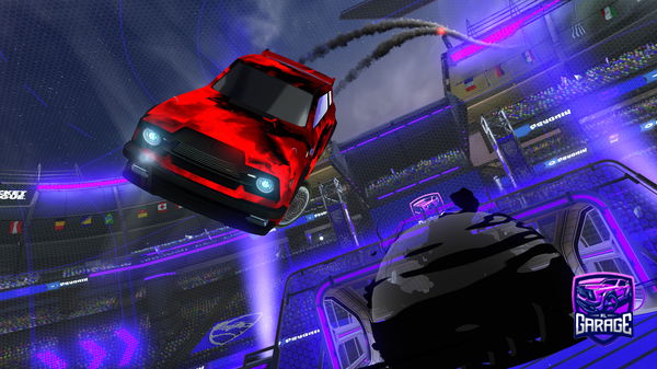 A Rocket League car design from MoshPanda