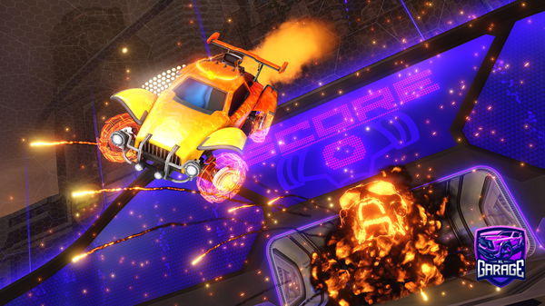 A Rocket League car design from matOsys