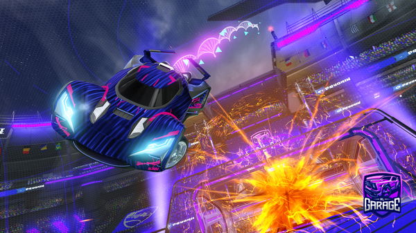 A Rocket League car design from TheDiamondKiwi