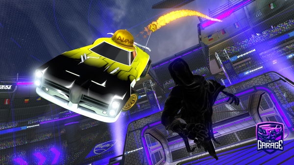 A Rocket League car design from Pokeninja