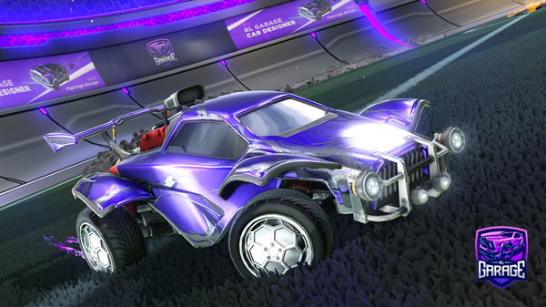 A Rocket League car design from oszzso