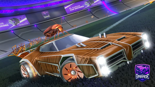 A Rocket League car design from BrixRL