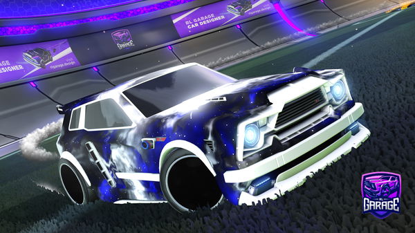 A Rocket League car design from Carrionfly