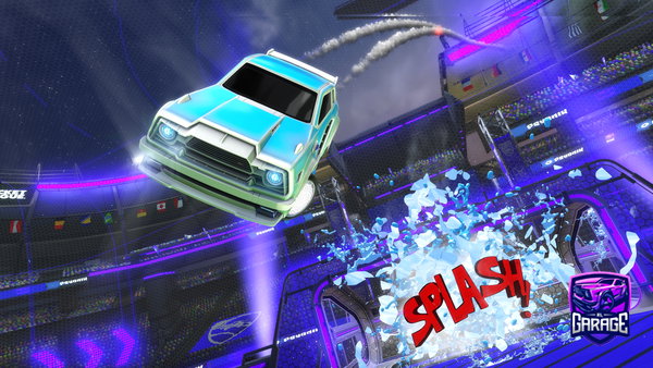 A Rocket League car design from jahil