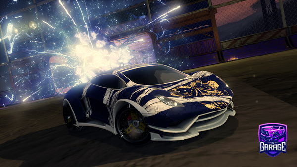 A Rocket League car design from BblazeE