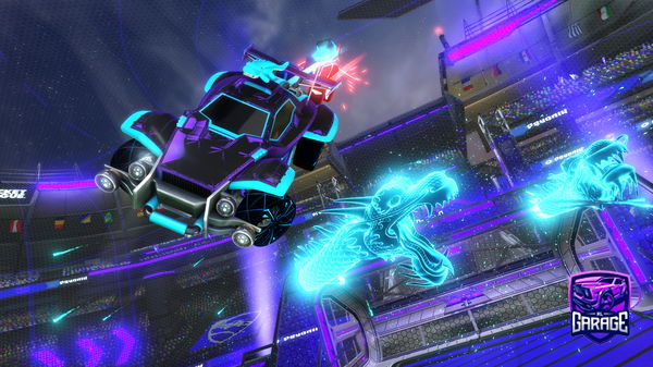 A Rocket League car design from The_bossyeet