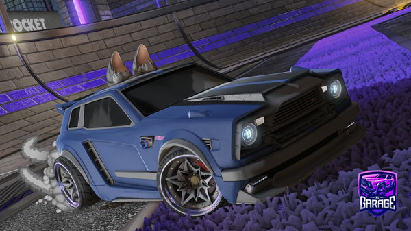 A Rocket League car design from SmokyBeen