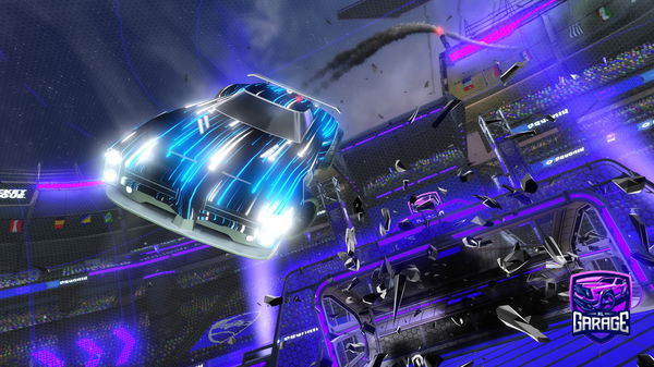 A Rocket League car design from Brockstrike