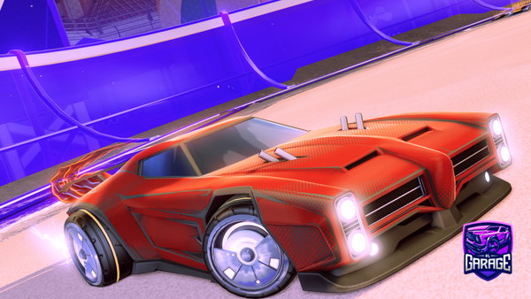 A Rocket League car design from Raninkej