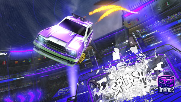 A Rocket League car design from ahmedmhseenoo