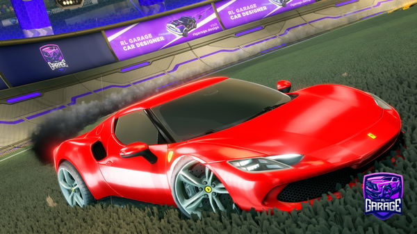 A Rocket League car design from Kordhell