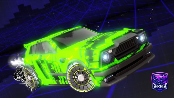 A Rocket League car design from fazefgkay