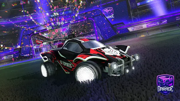 A Rocket League car design from lwhb