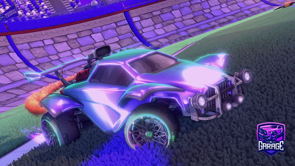 A Rocket League car design from DanikKurenai