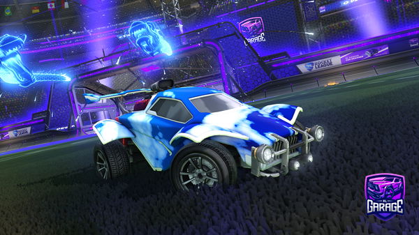 A Rocket League car design from SpyroGX