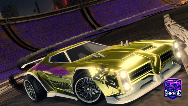 A Rocket League car design from TARGARYENs