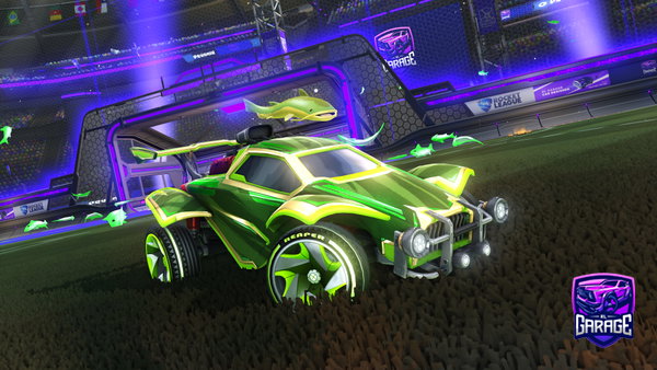 A Rocket League car design from Alfiebud