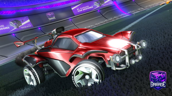 A Rocket League car design from braxmok