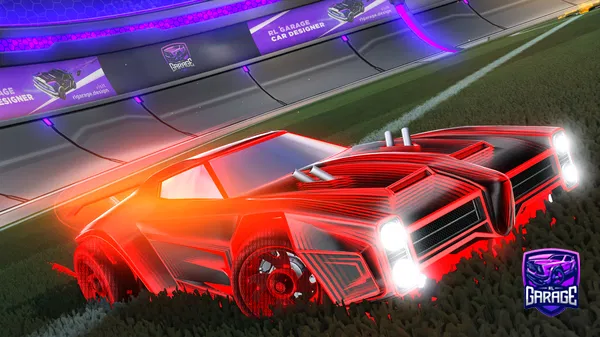 A Rocket League car design from Muddy_bud