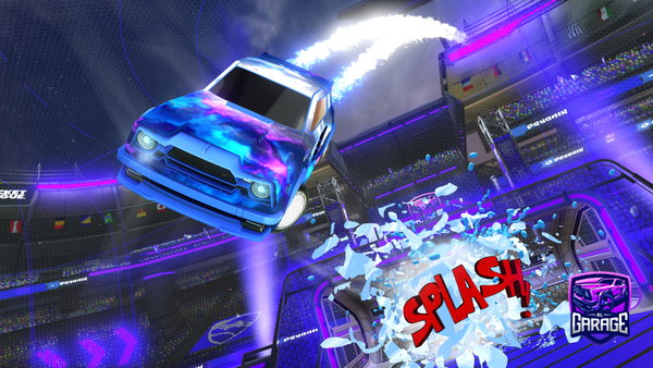 A Rocket League car design from Nissse17