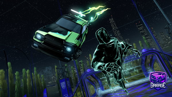 A Rocket League car design from Lyju_