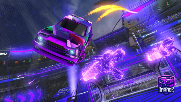 A Rocket League car design from Preused_trojanXXL